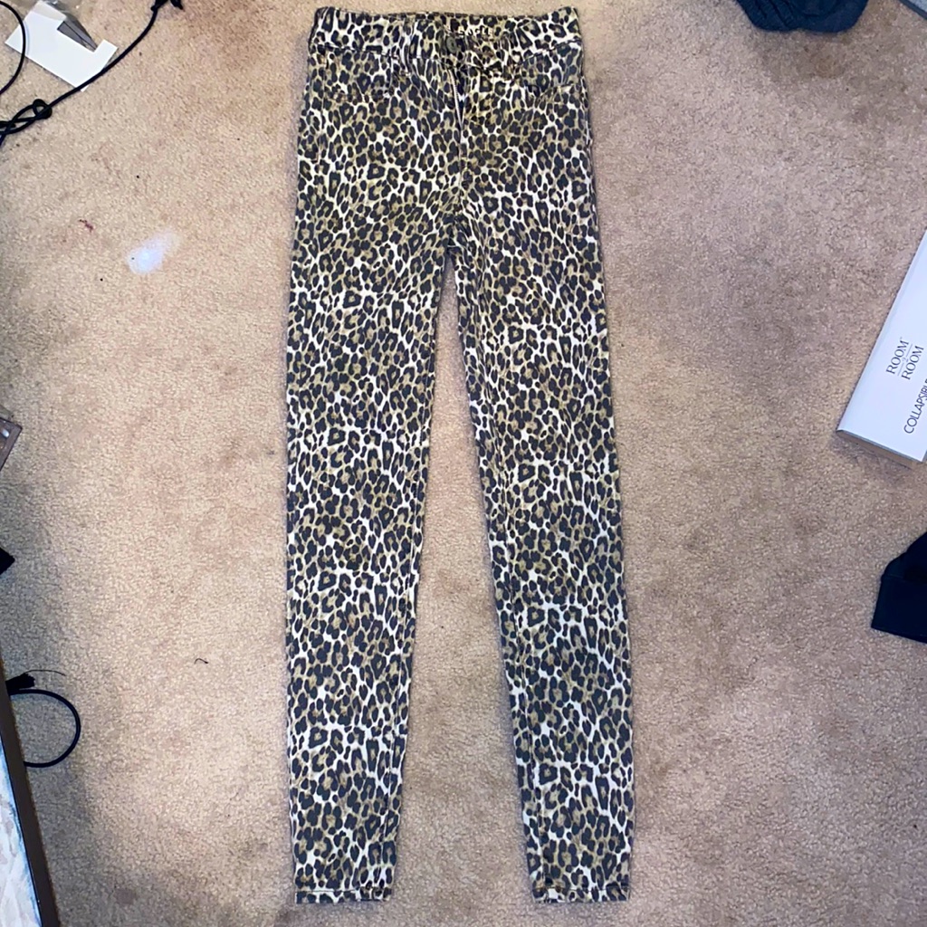 Cheetah Print American Eagle Jeans